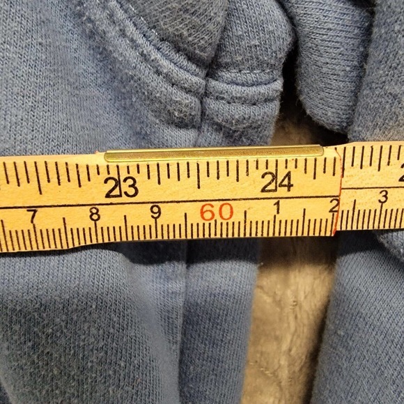 Vtg M&C Sportswear Womens Light Blue Sweatshirt Embroidered Snowman Design XL - Picture 4 of 11